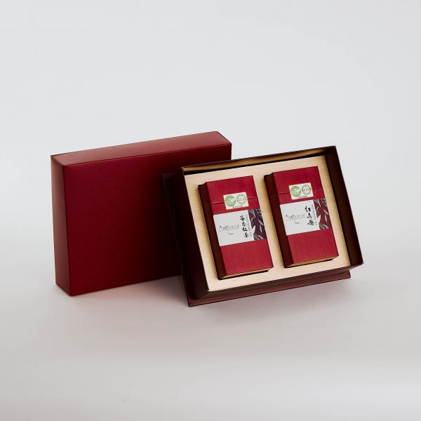 Organic Fancy Black Tea & Red Oolong Tea Gift Set